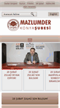 Mobile Screenshot of konya.mazlumder.org