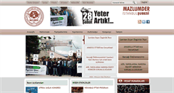 Desktop Screenshot of istanbul.mazlumder.org