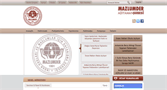 Desktop Screenshot of adiyaman.mazlumder.org