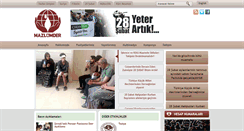 Desktop Screenshot of mazlumder.org