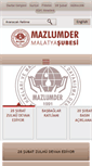 Mobile Screenshot of malatya.mazlumder.org