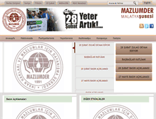 Tablet Screenshot of malatya.mazlumder.org